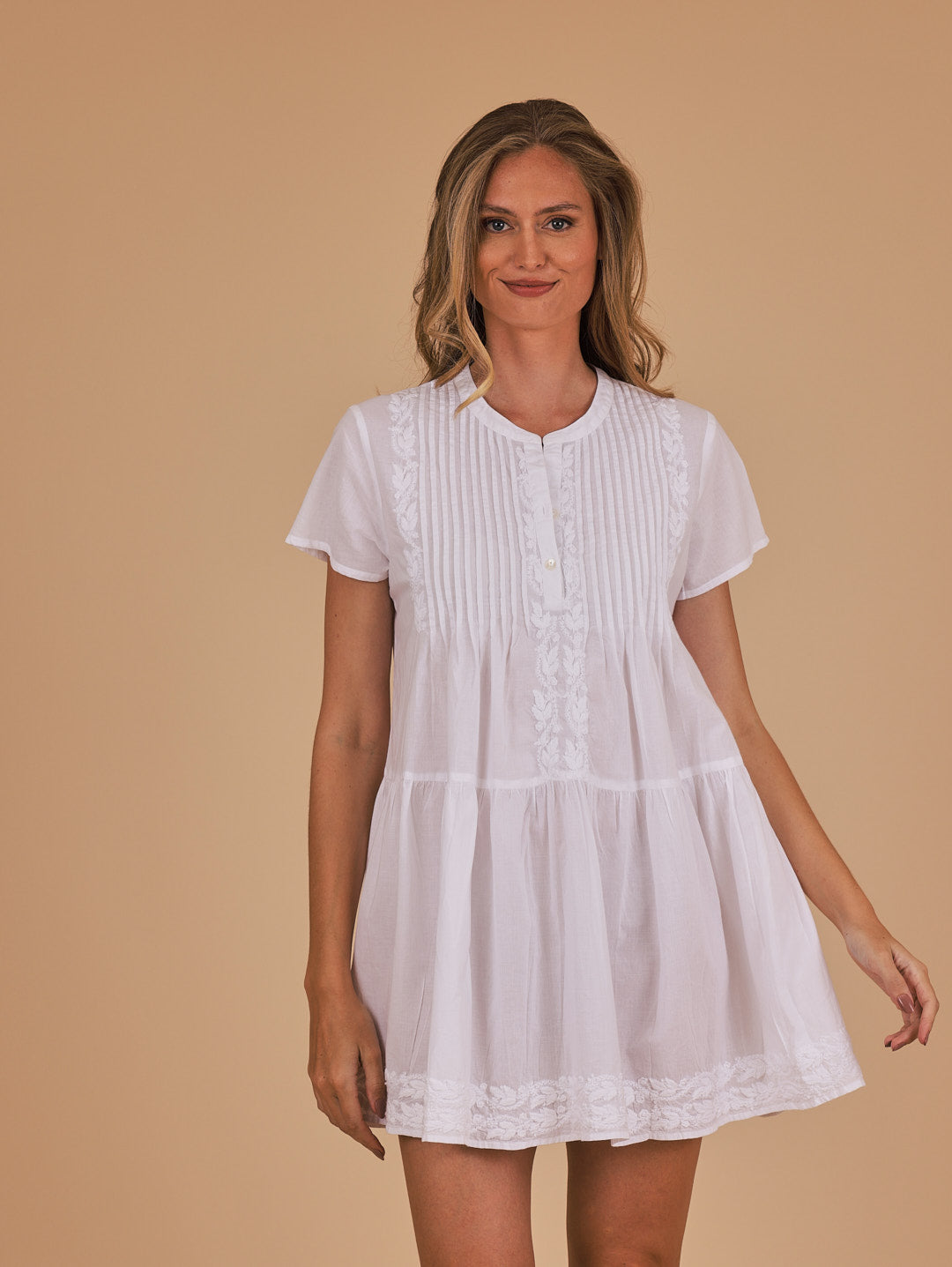 Ivy Dress White