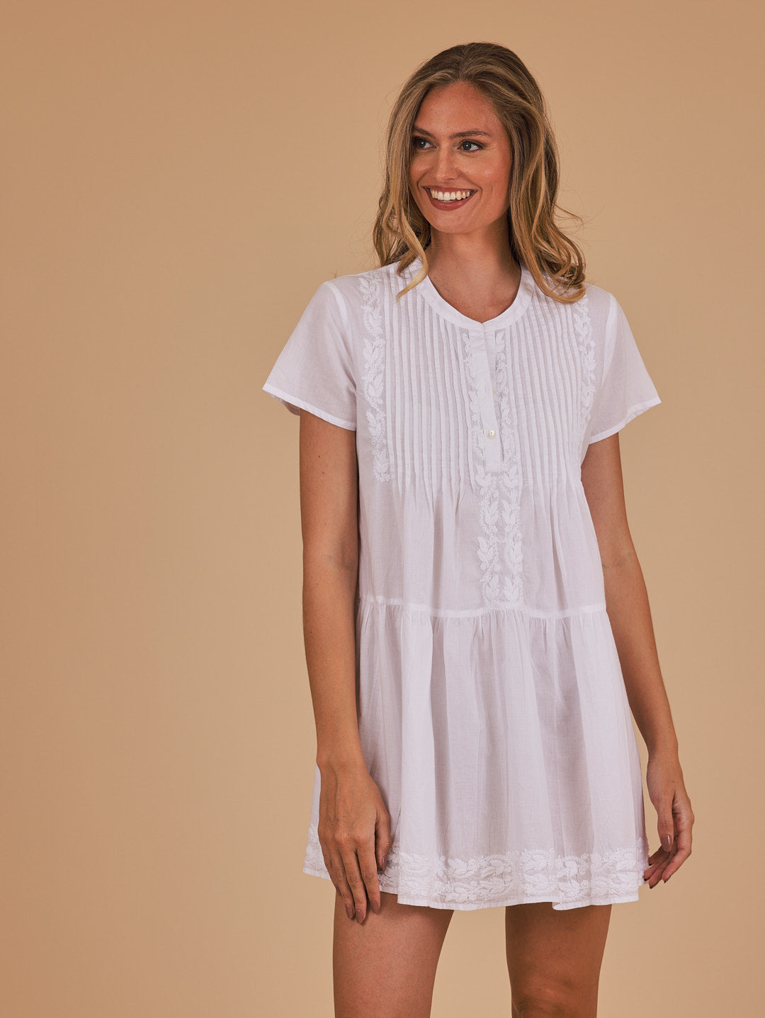 Ivy Dress White